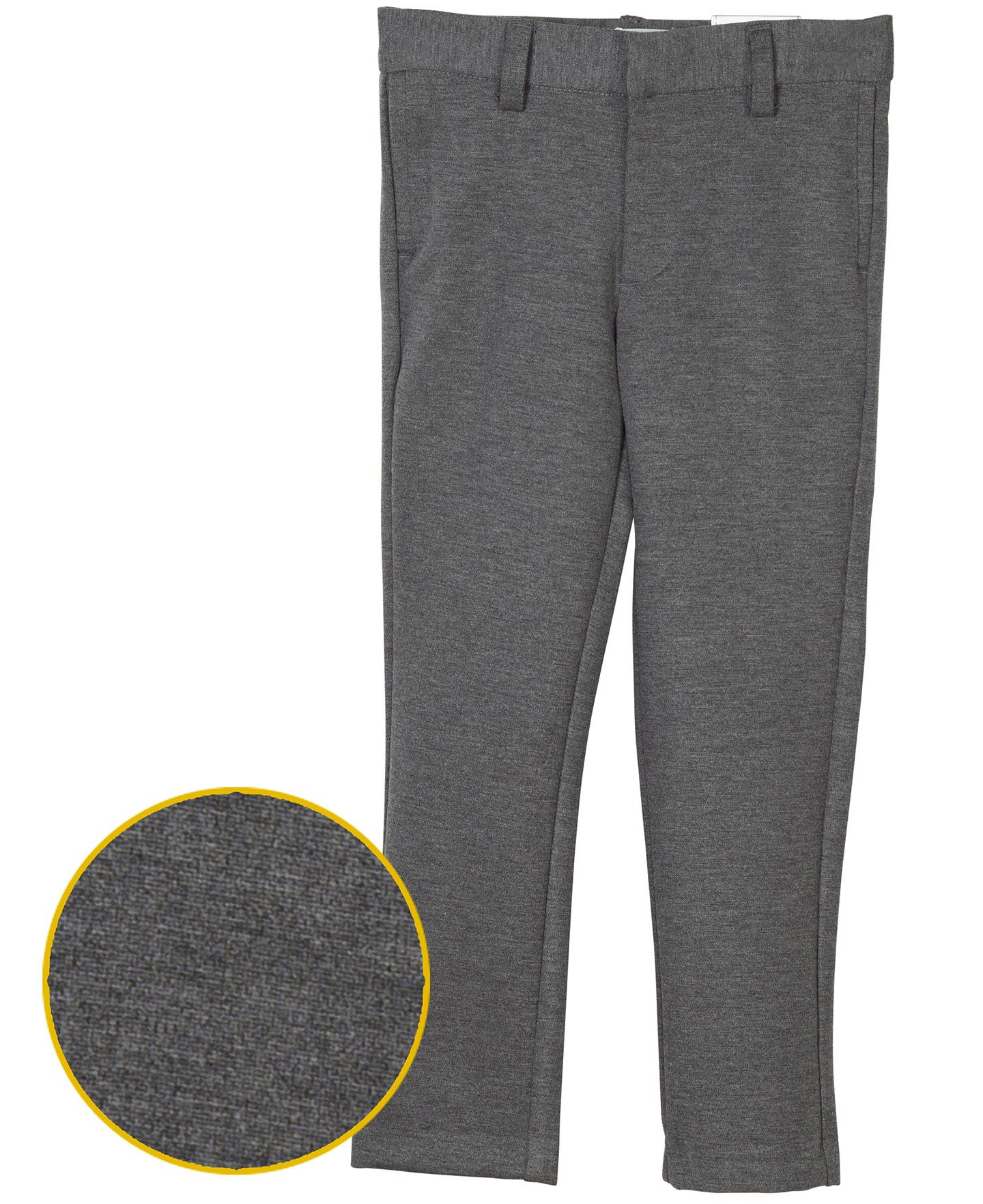 MOCHA NOIR Boys Slim Fit Stretch Solid Dress Pants - Boytique %